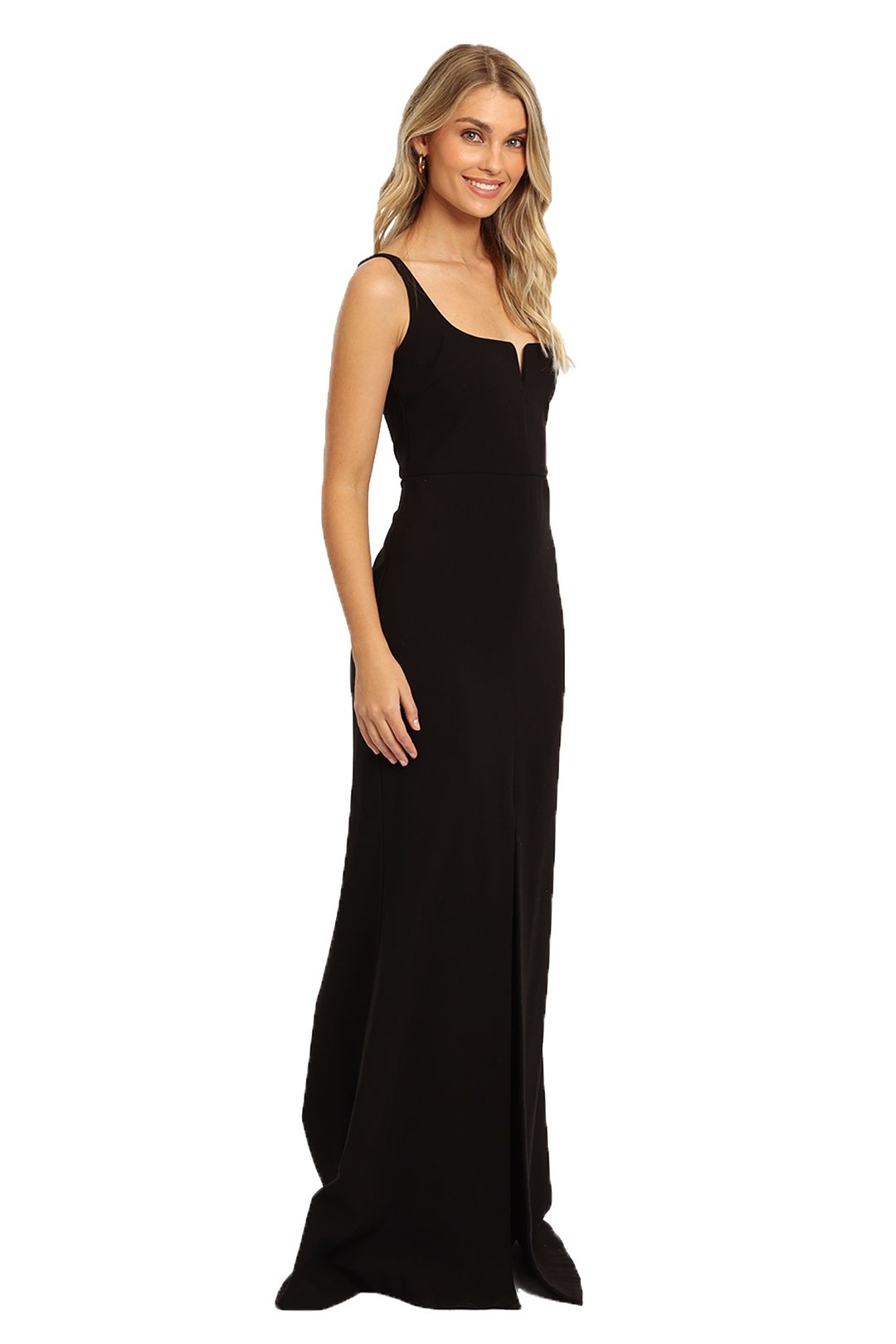 Likely NYC Constance Gown in Black Bodycon