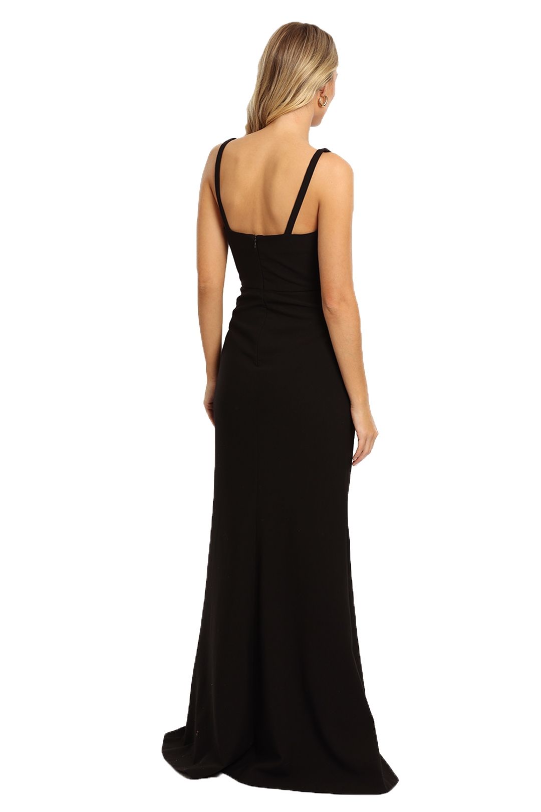 Likely NYC Constance Gown in Black Floor Length