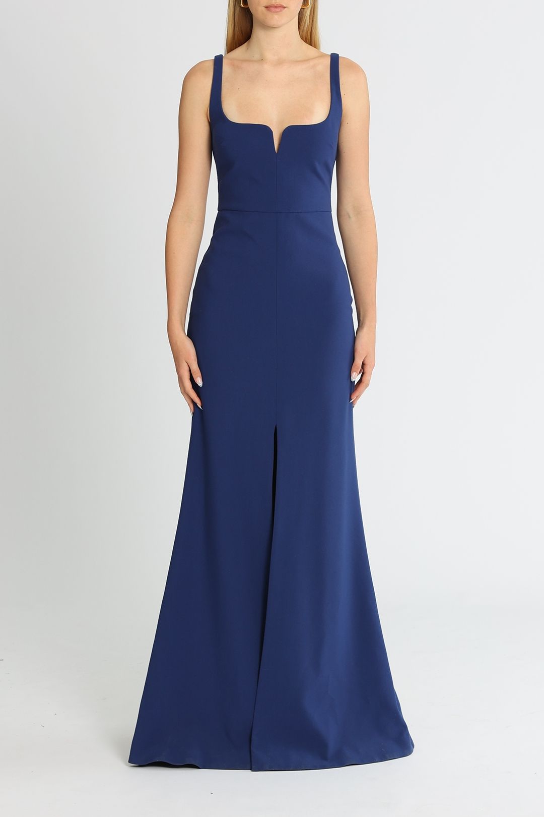 Hire constance gown in navy likely nyc glamcorner