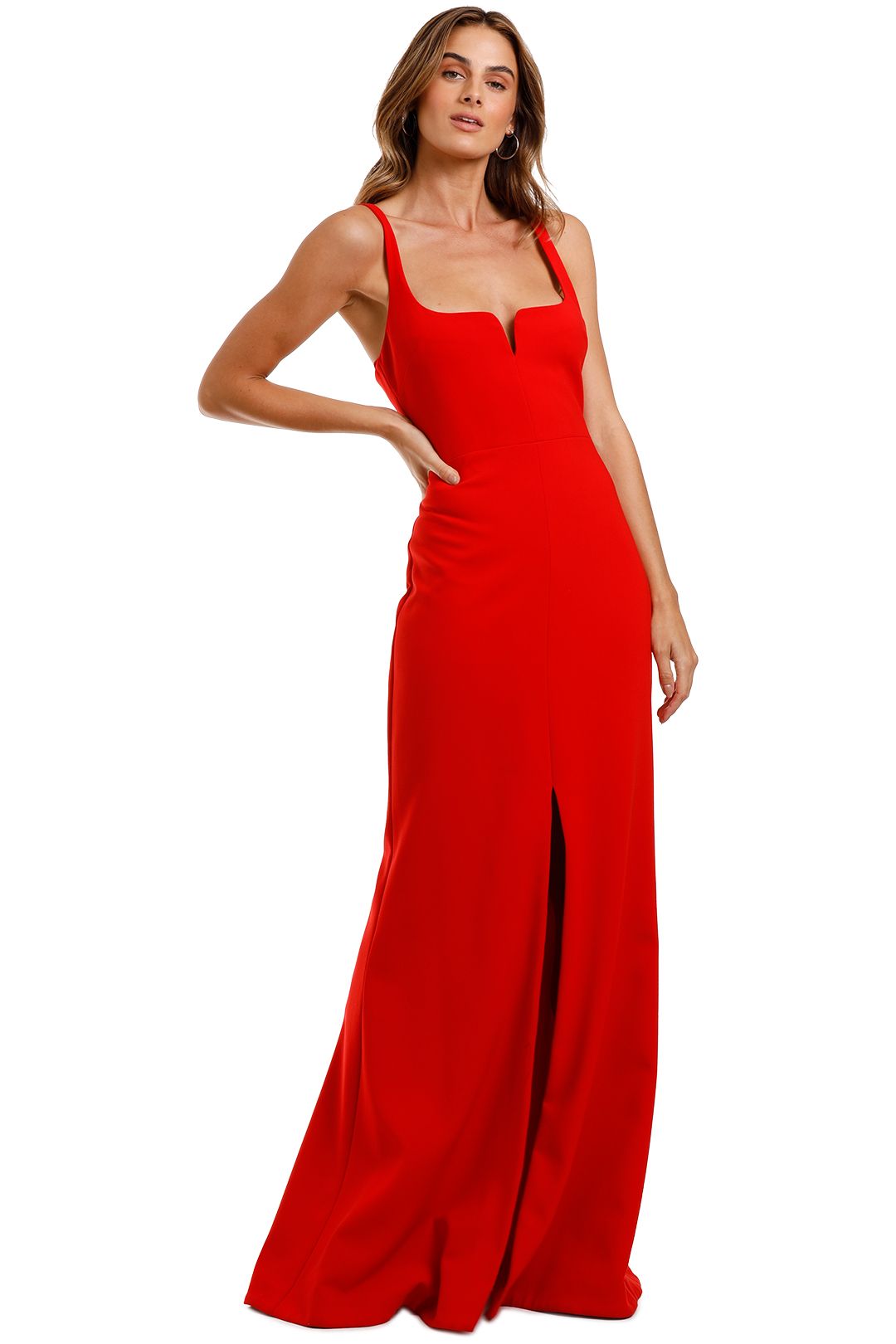 Likely NYC Constance Gown Scarlet