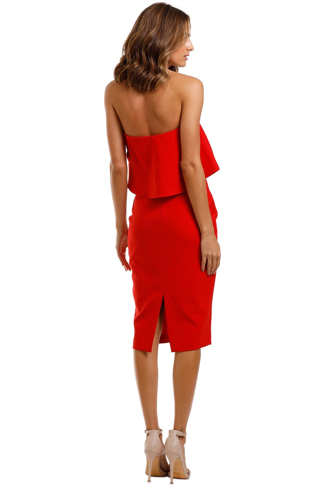 Likely NYC Driggs Dress Red Bodycon