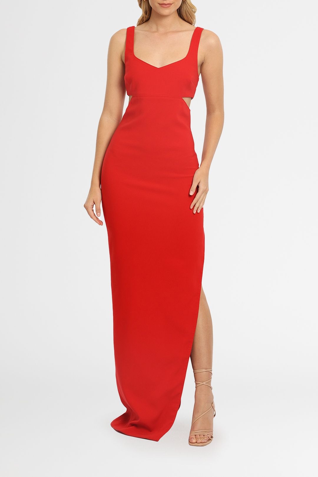 Likely NYC  Lilliana Gown Red