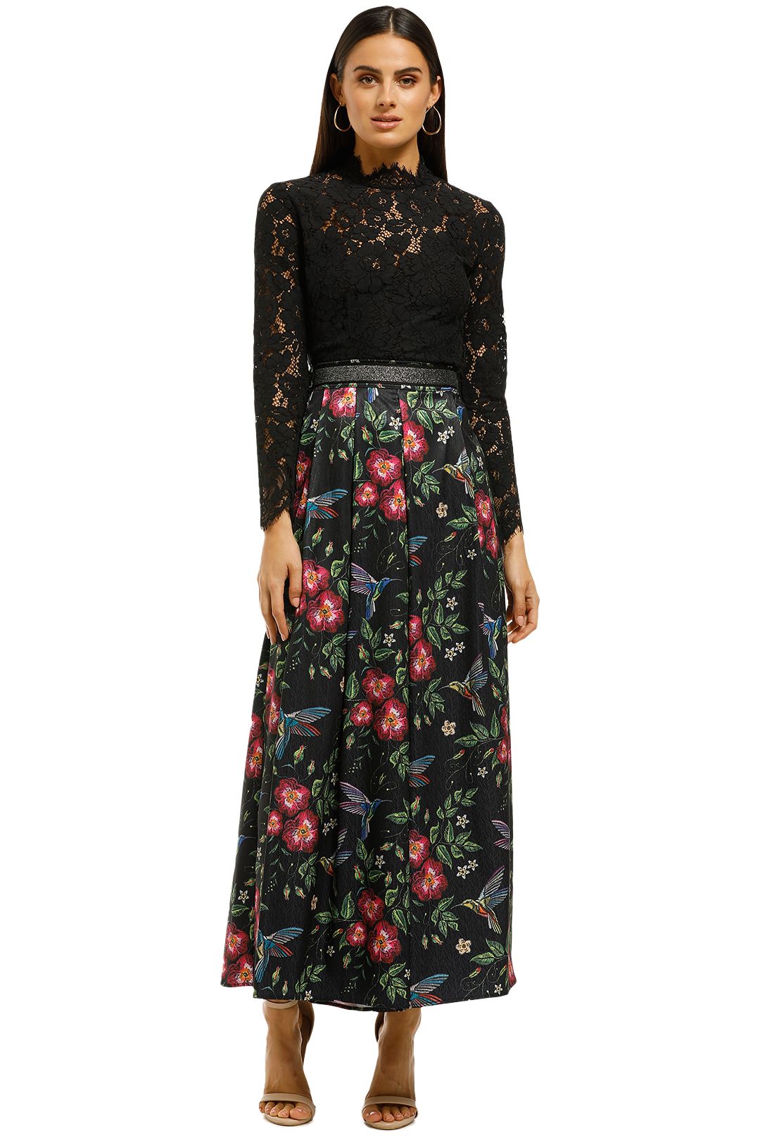 Rodeo Show - Lilliana Top - Black - Front