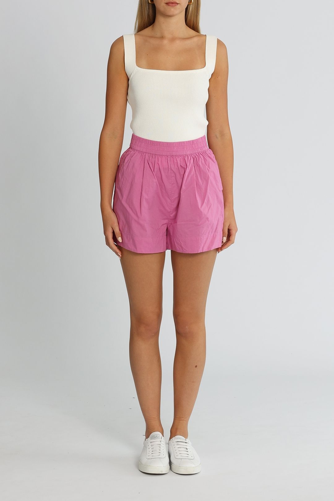 LMND Chiara Shorts Bright Pink