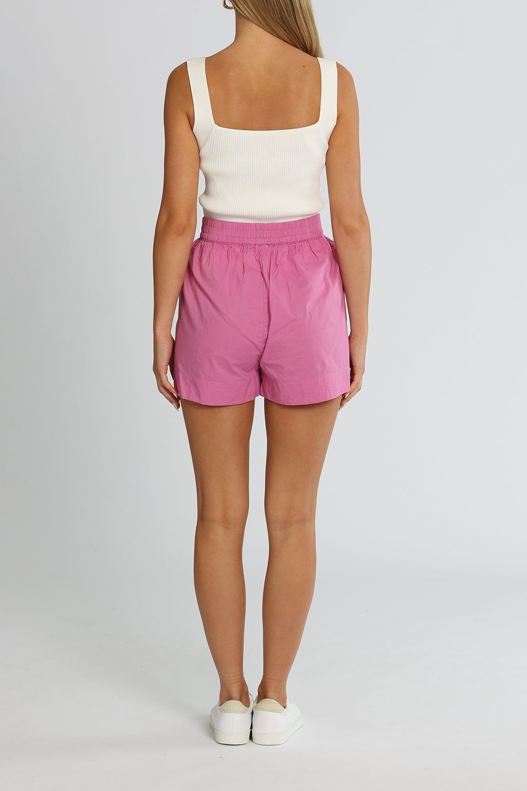 Hire Chiara Shorts in Bright Pink LMND GlamCorner