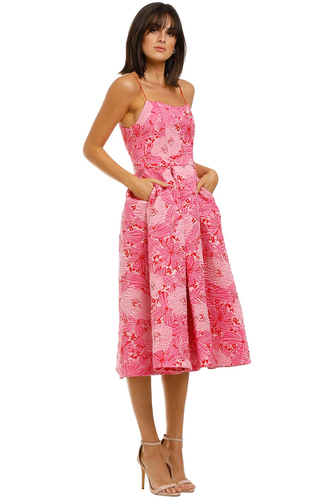 Love-Honor-Alexia-Midi-Pink-Floral-Side