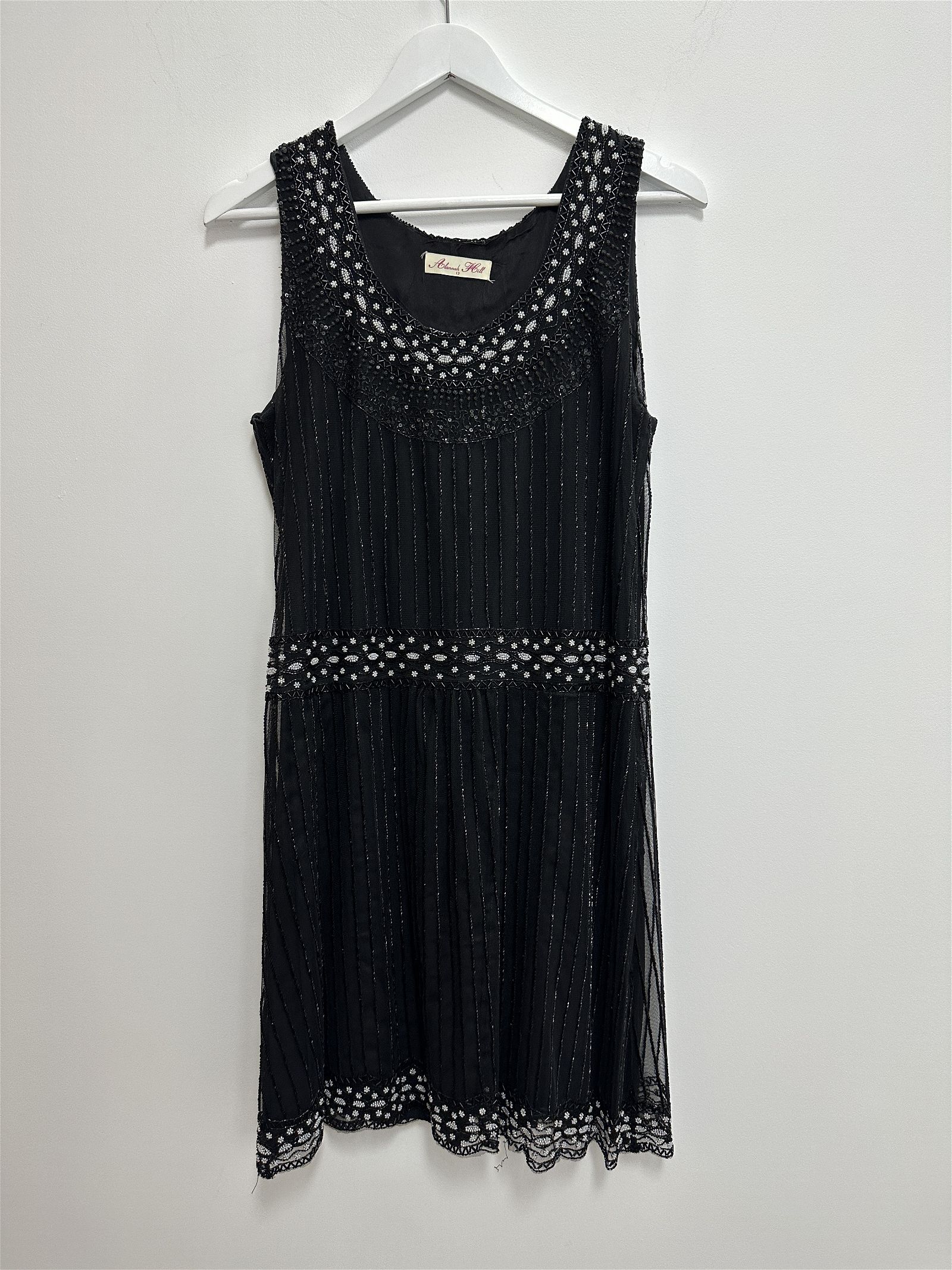 Lovely Little Sparkle Dress in Black