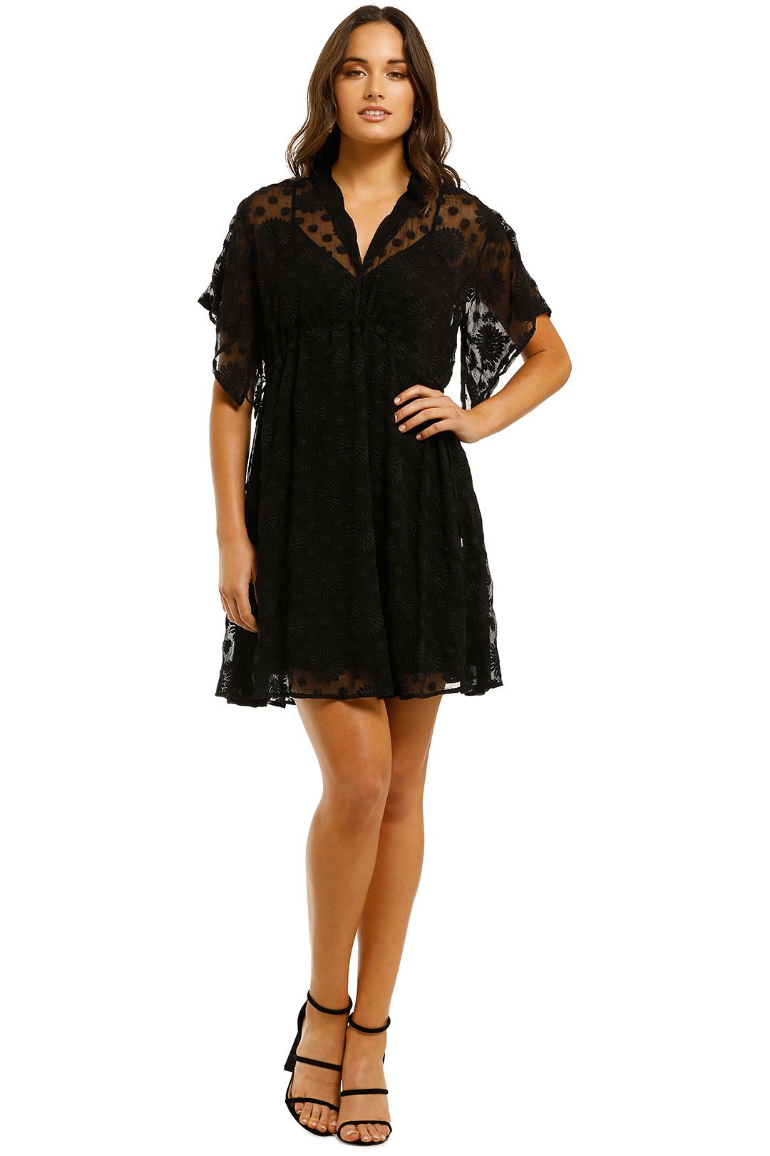The Summer Rodeo Denim Mini Dress