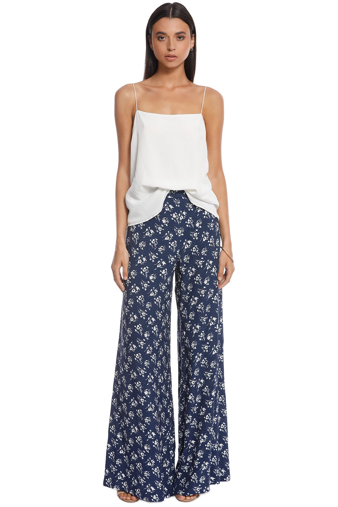 Lover - Mimosa Pant - Navy - Front