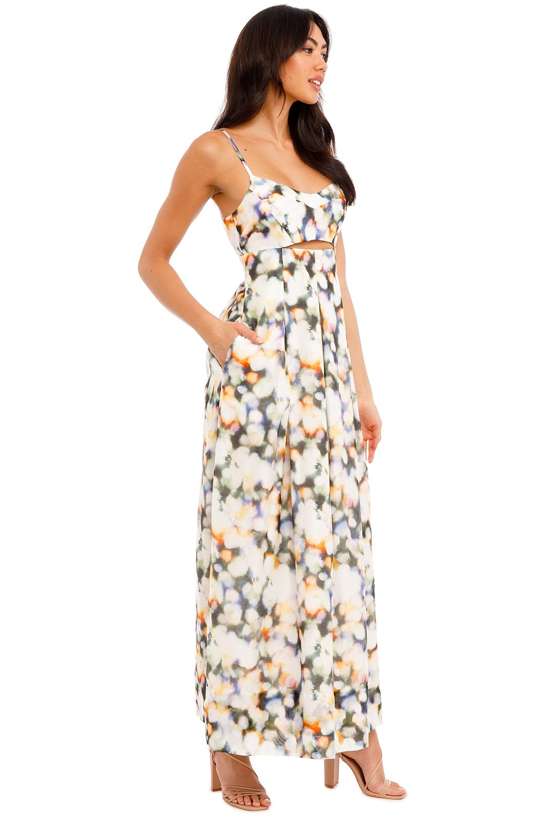 Lumiere Sundress in Lumiere Ginger and Smart sweetheart
