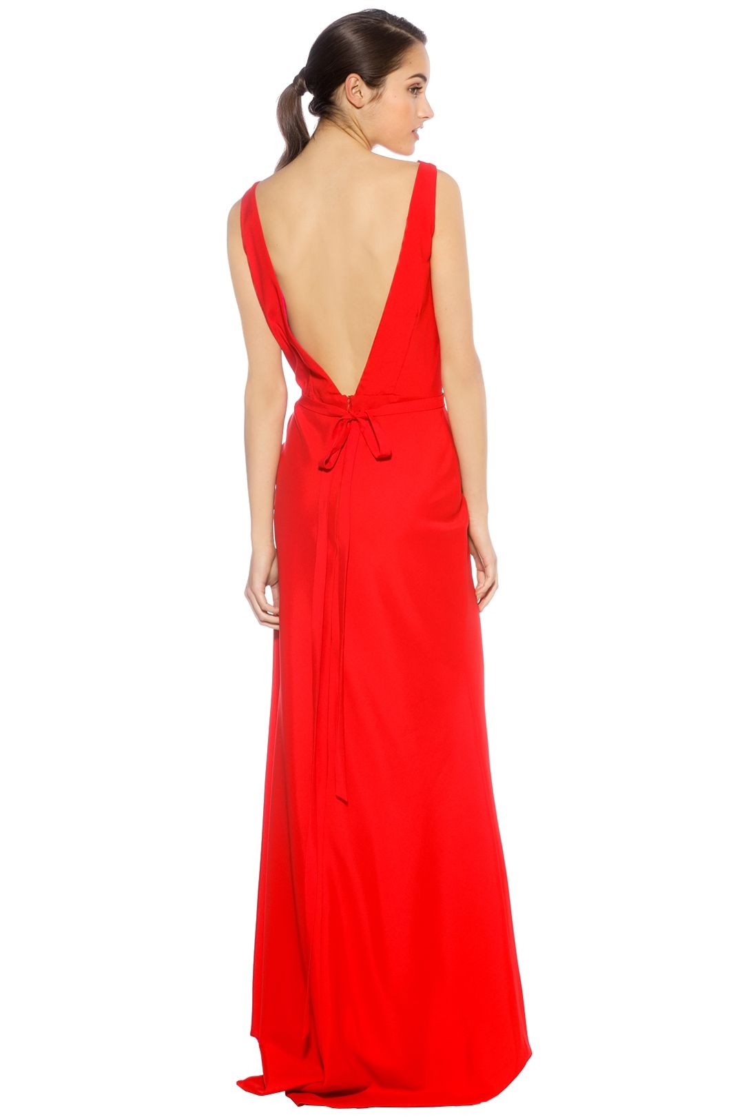 LUOM.O - Paloma Dress - Red - Back
