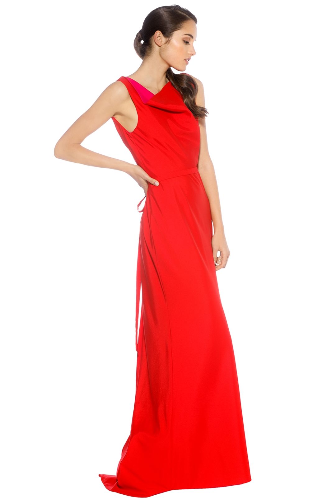 LUOM.O - Paloma Dress - Red - Side
