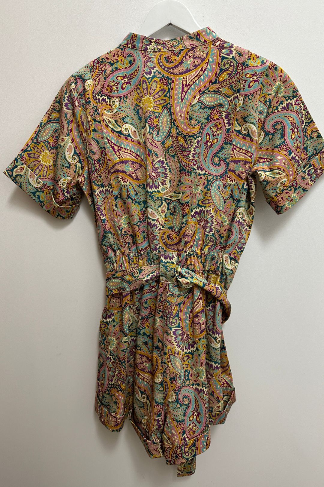 Kachel Lynn Short Sleeved Playsuit