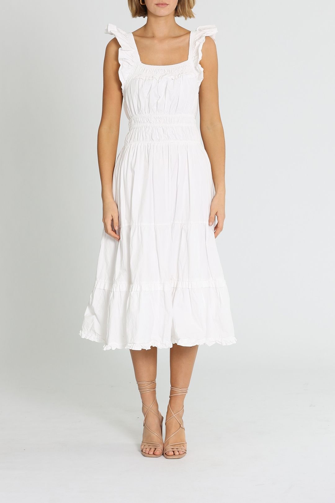 Magali Pascal Jeanette Dress White