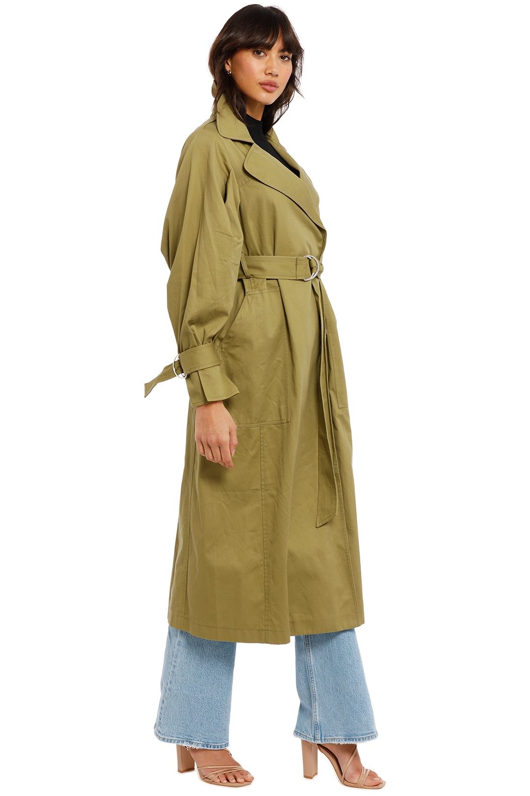 Magali Pascal Stevie Trench Olive green