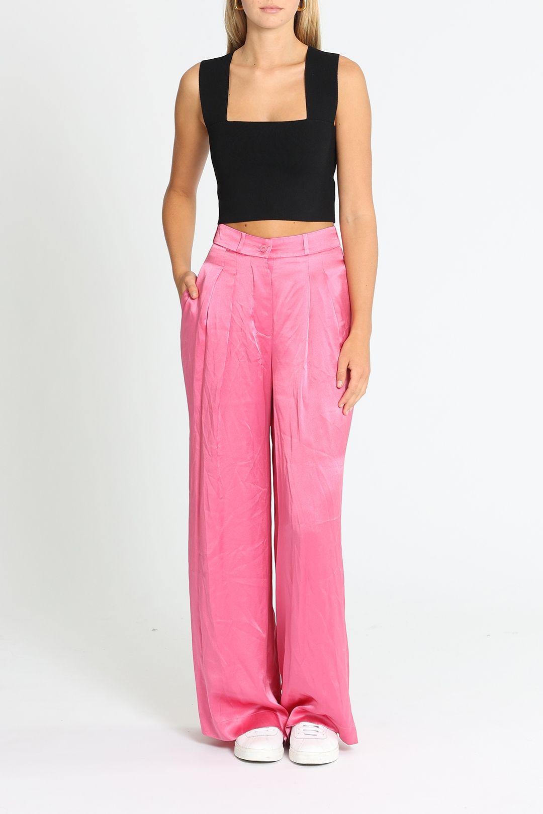 Maison Essentiele Bed Suit Pant Pink