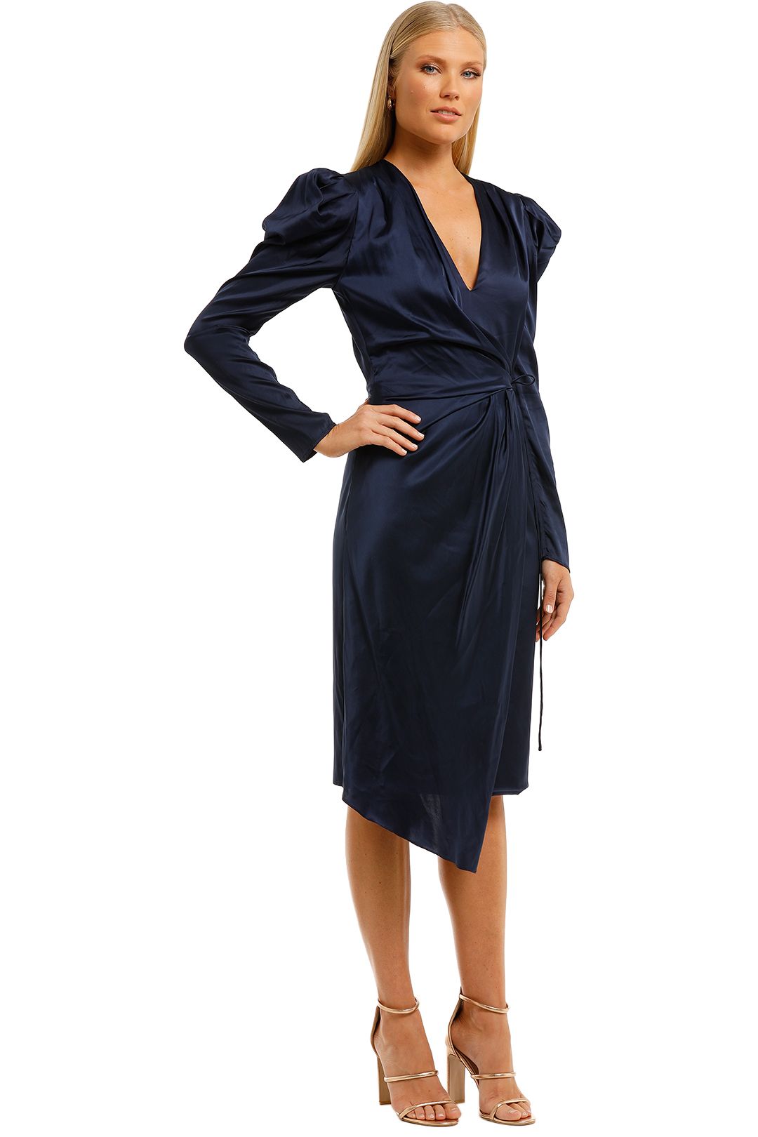 Manning-Cartell-Style-Code-Drape-Dress-Navy-Side
