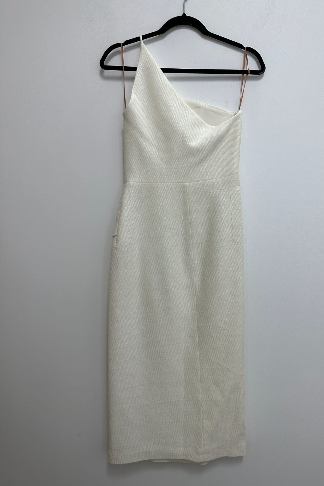 Manning Cartell - Marvellous Creations One Shoulder Dress in White