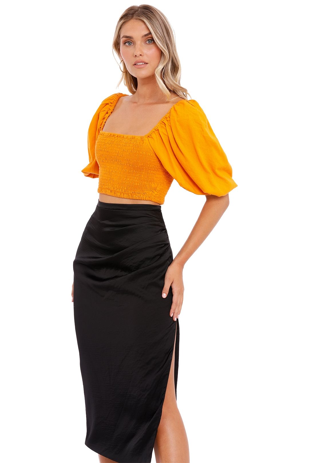 Manning Cartell Miami Heat Midi Skirt satin