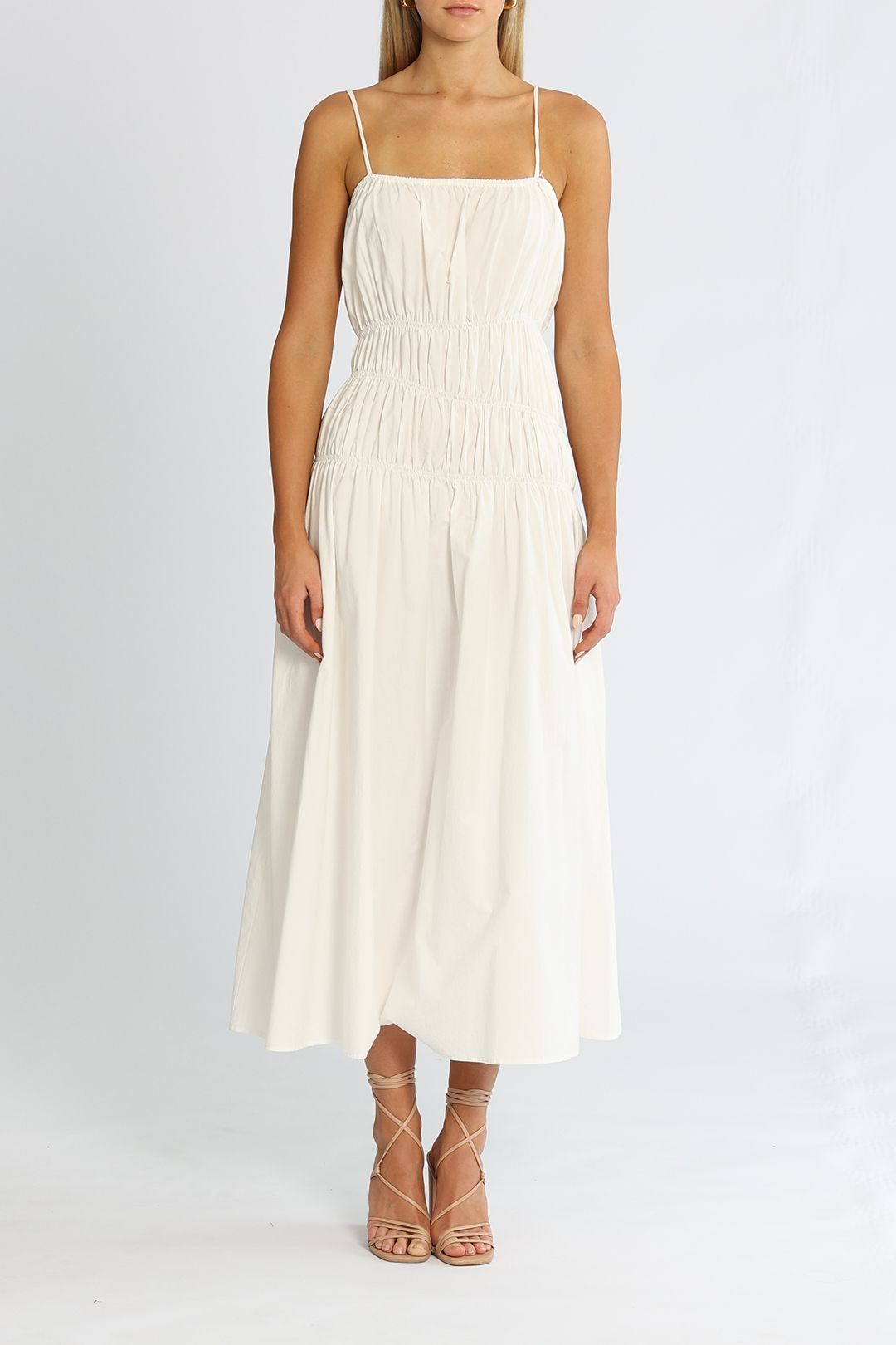 Marle Matilde Cotton Dress Milk