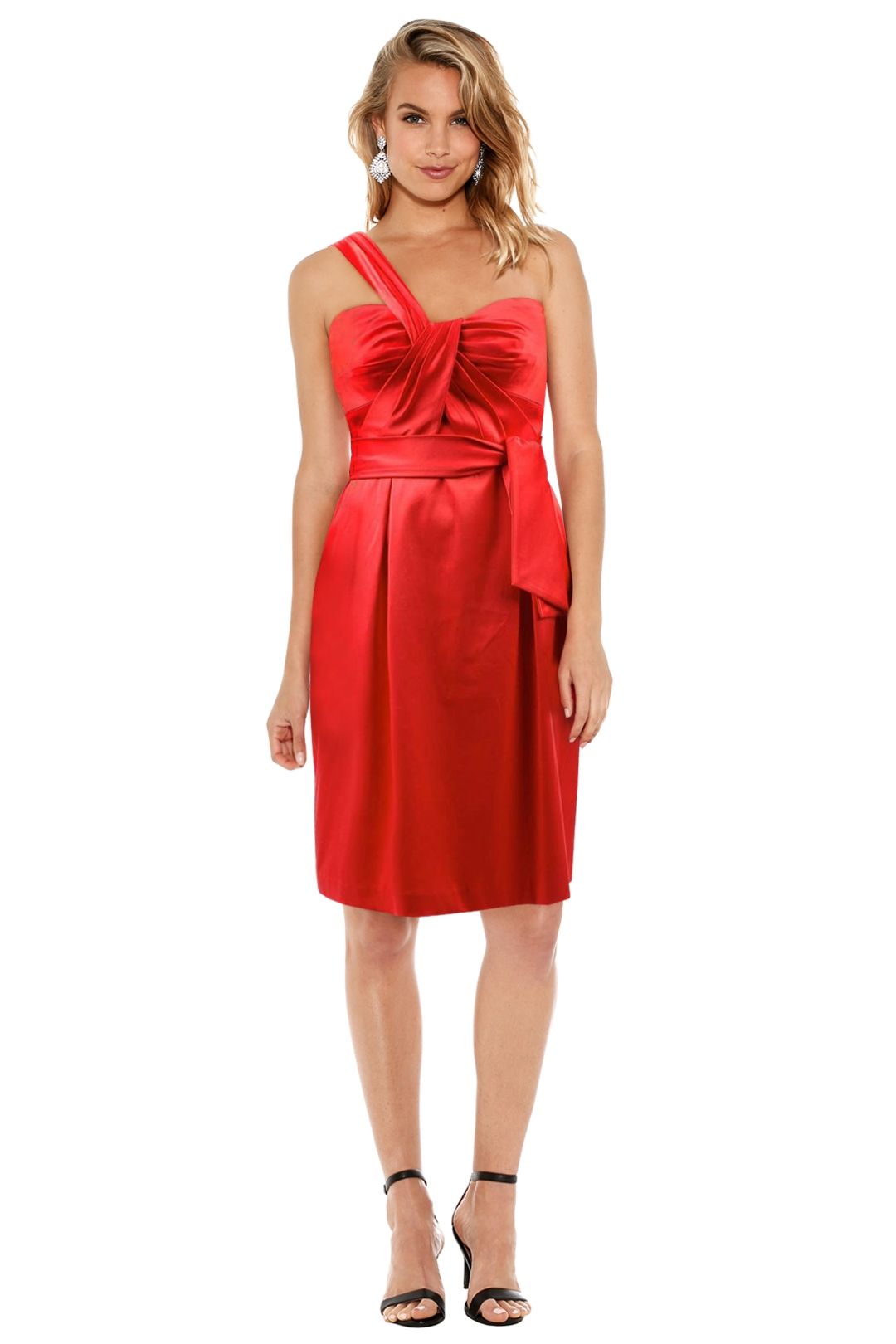 Matthew Eager - Miama Dress - Red - Frotn