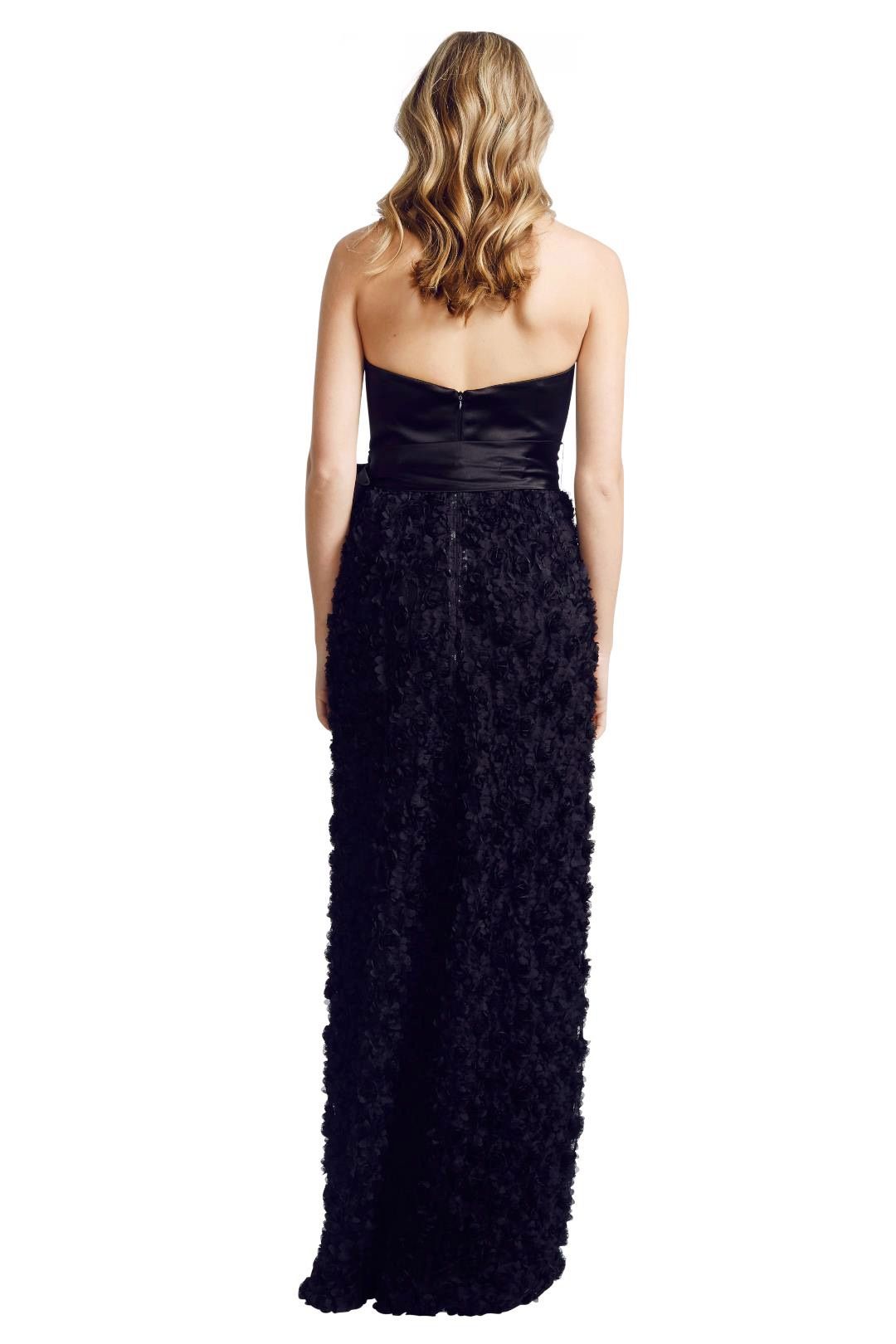 Matthew Eager - Poodle Ball Gown - Black - Back