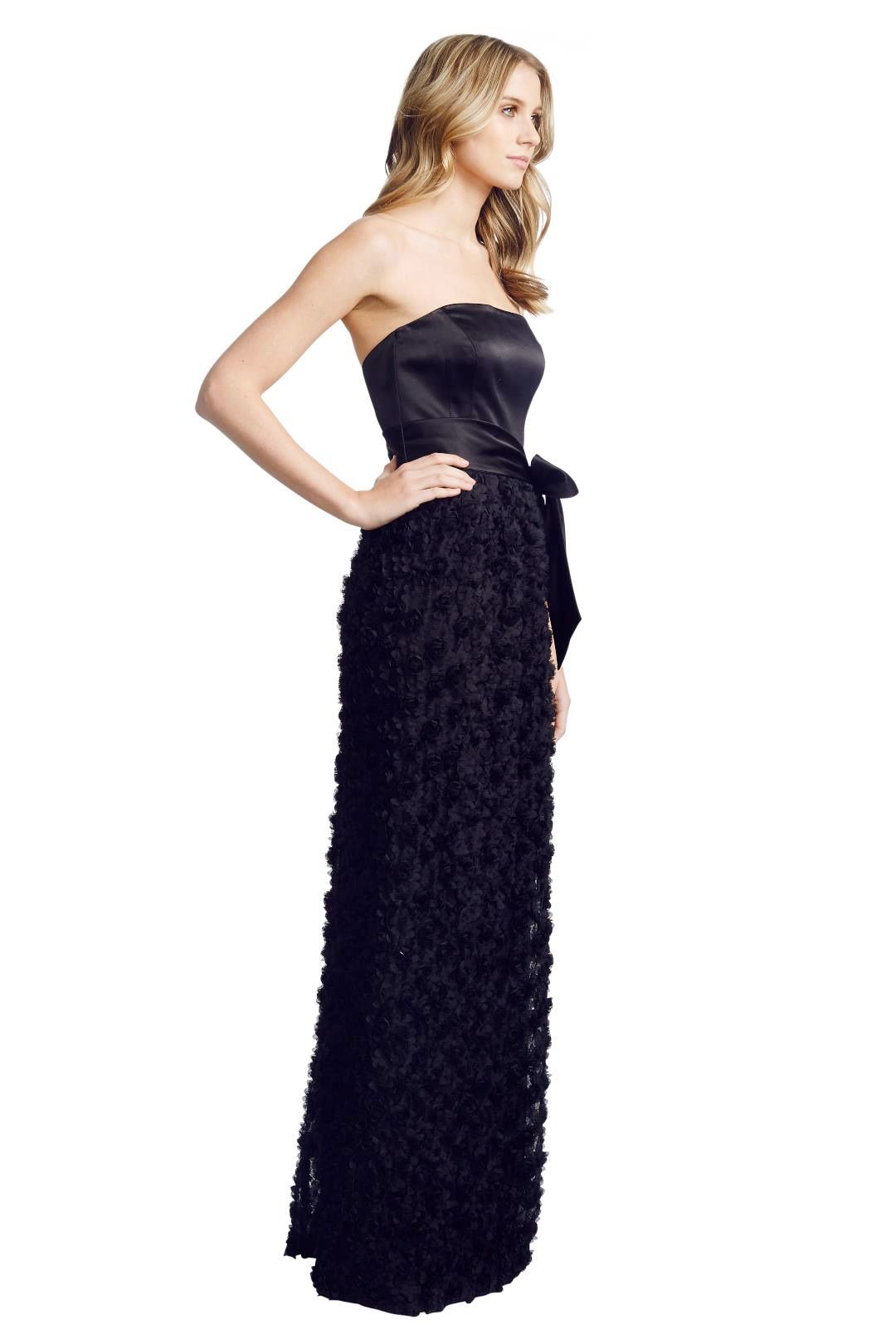 Matthew Eager - Poodle Ball Gown - Black - Side