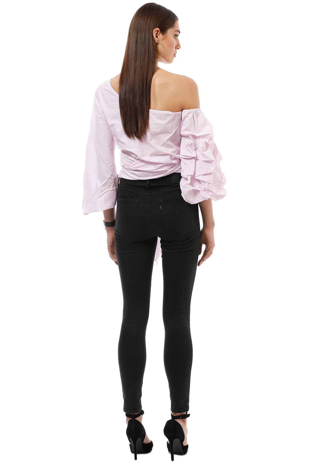 Maurie and Eve - Gabine Blouse - Pink - Back