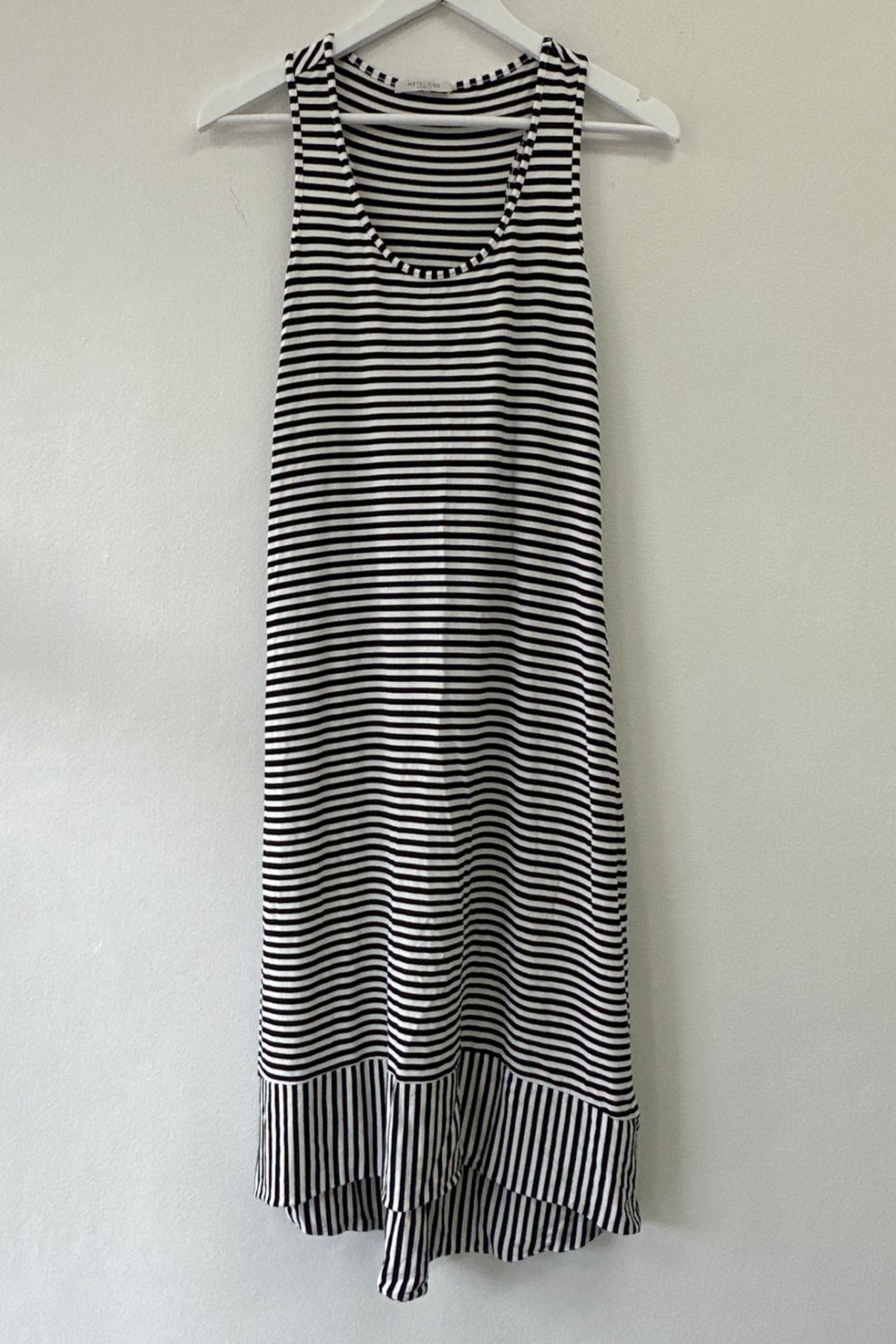 Metalicus - Striped Singlet Midi Dress