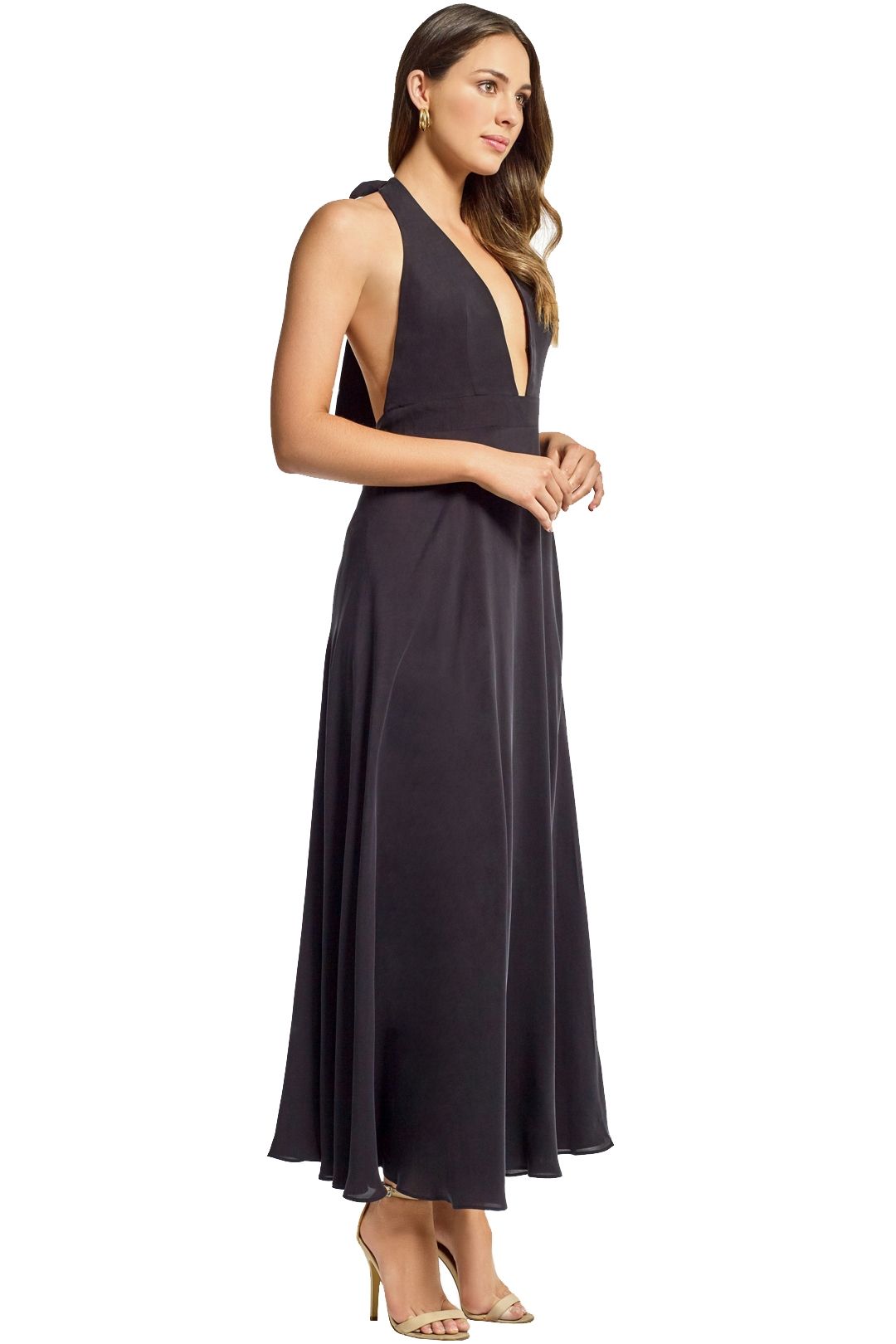 Milly - Charlie Gown - Black - Side