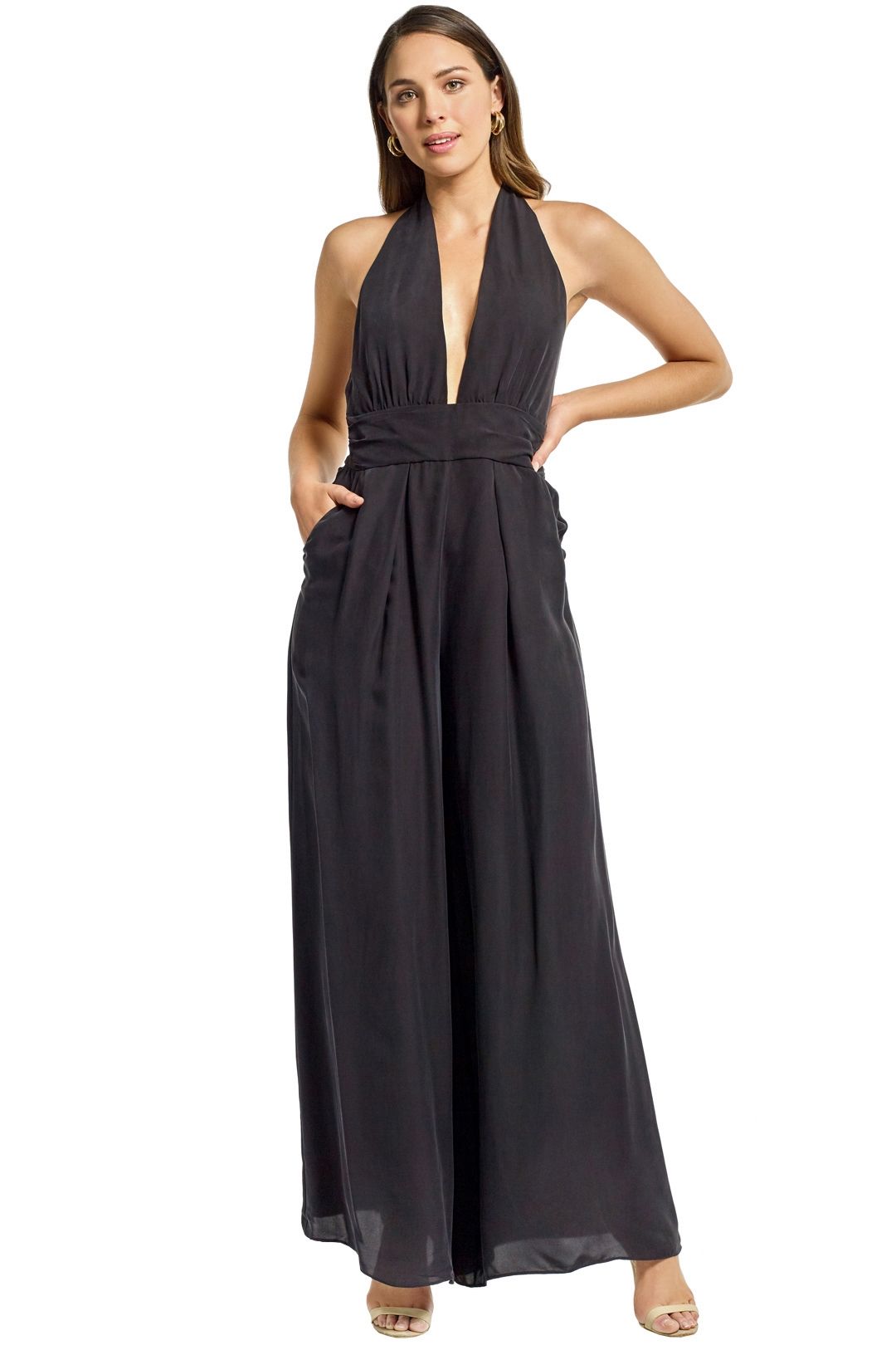 formal halter jumpsuit