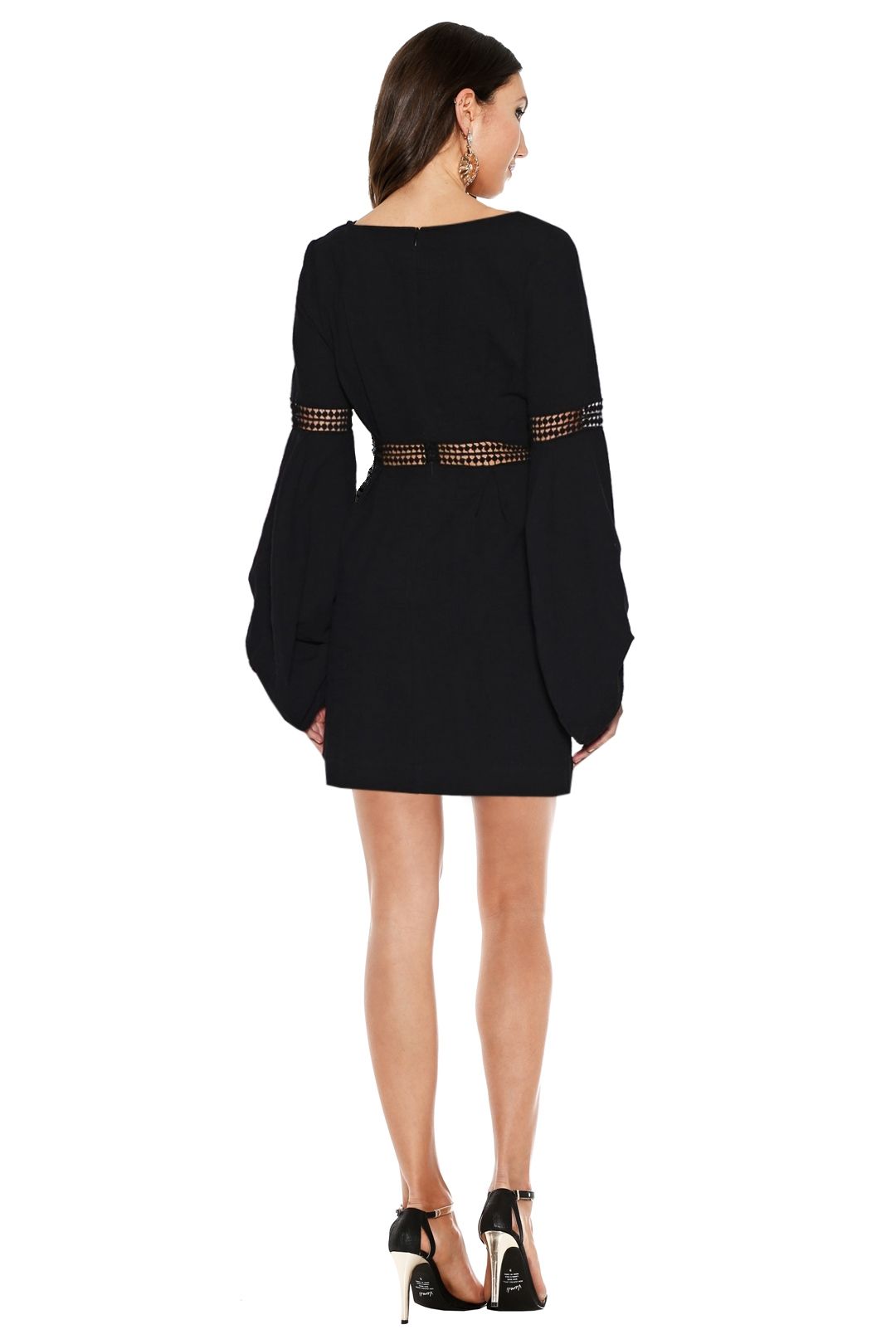 Ministry of Style - Fleeting Dress - Black - Back