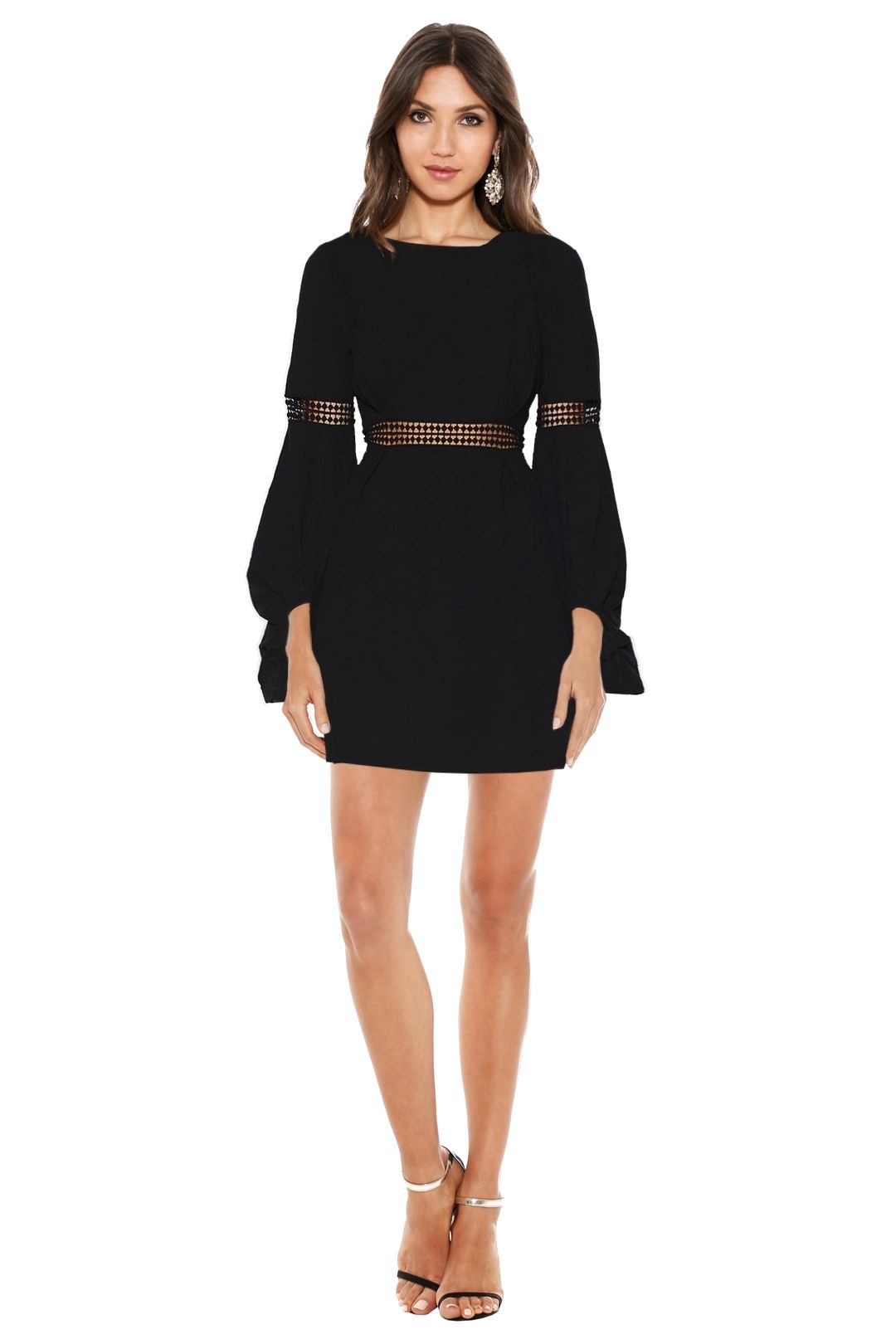 Ministry of Style - Fleeting Dress - Black - Front