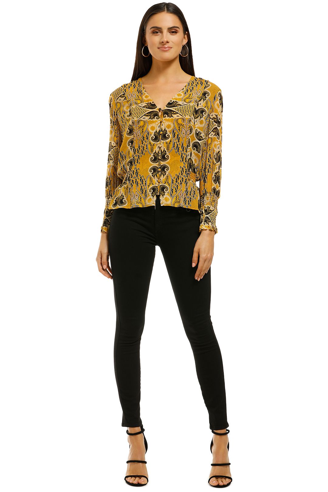 Ministry of Style - Gold Light Shirt - Front