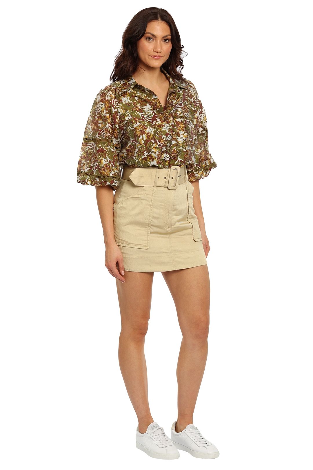 Ministry of Style Floral In Disguise Blouse balloon