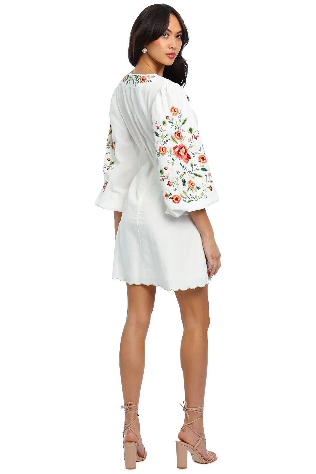 Ministry of Style Gardenia Dress Ivory floral