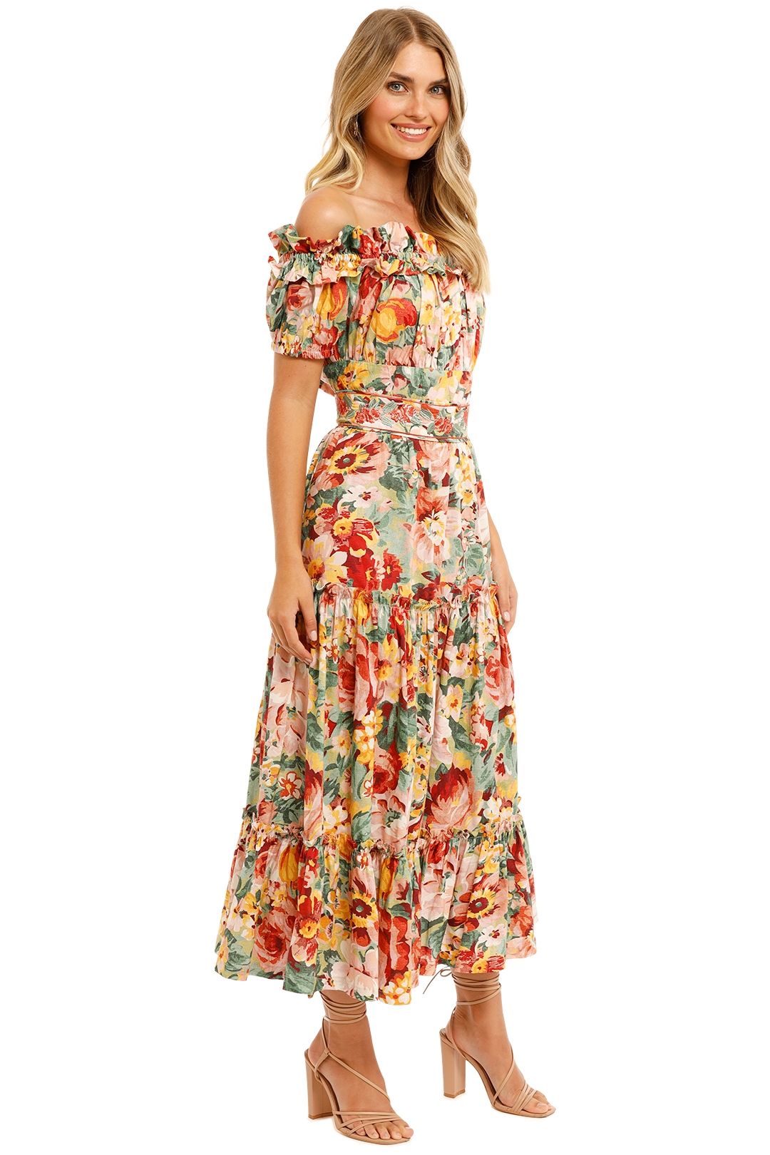 Ministry of Style Into The Garden Midi Dress Floral