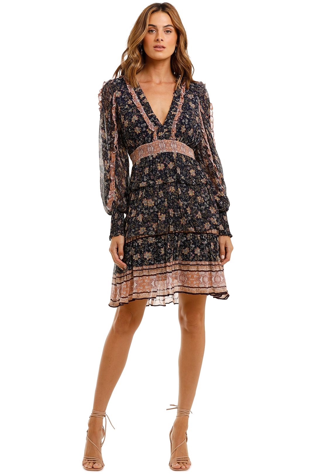 Ministry of Style Navajo Mini Dress Paisley Print