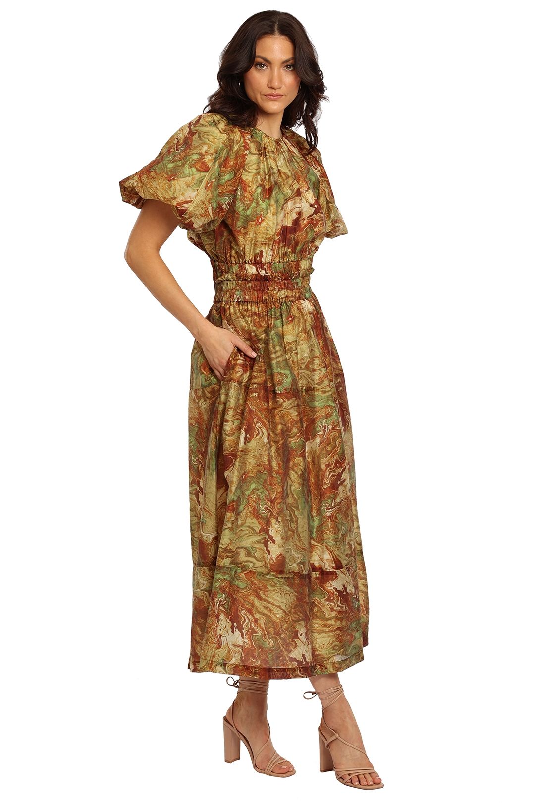 Ministry of Style Re-Rooted Nature Maxi Dress print