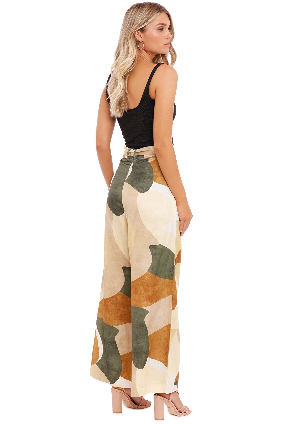 Ministry of Style Retro Resort Wide Leg Pants Maxi