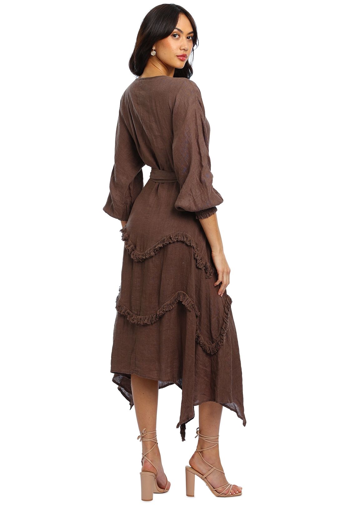 Ministry of Style Wilderness Maxi Dress asymmetric