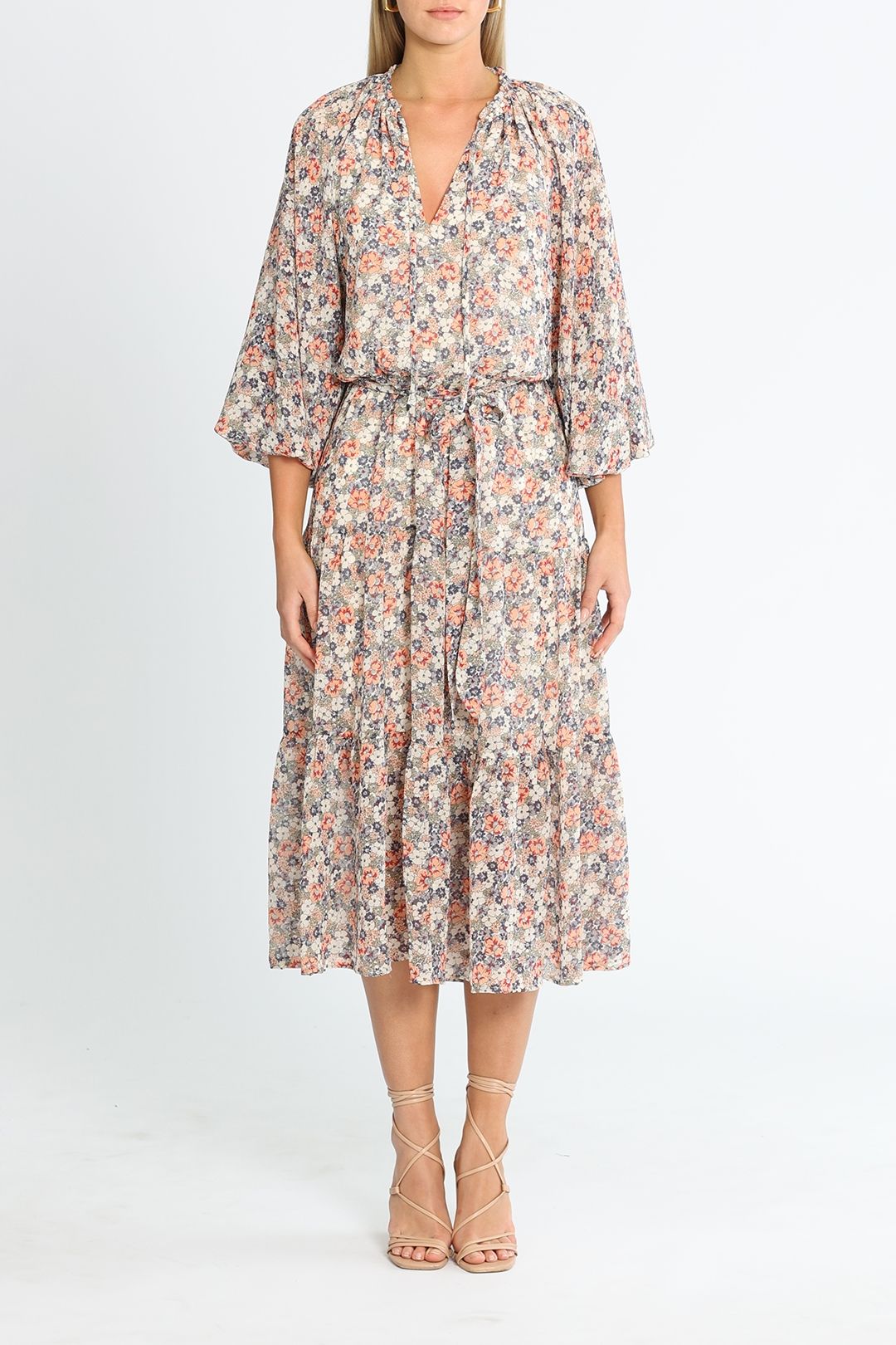 Mink Pink Arve Midi Dress