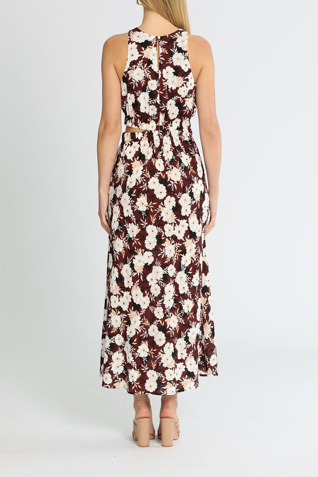Muna Midi Dress Pink
