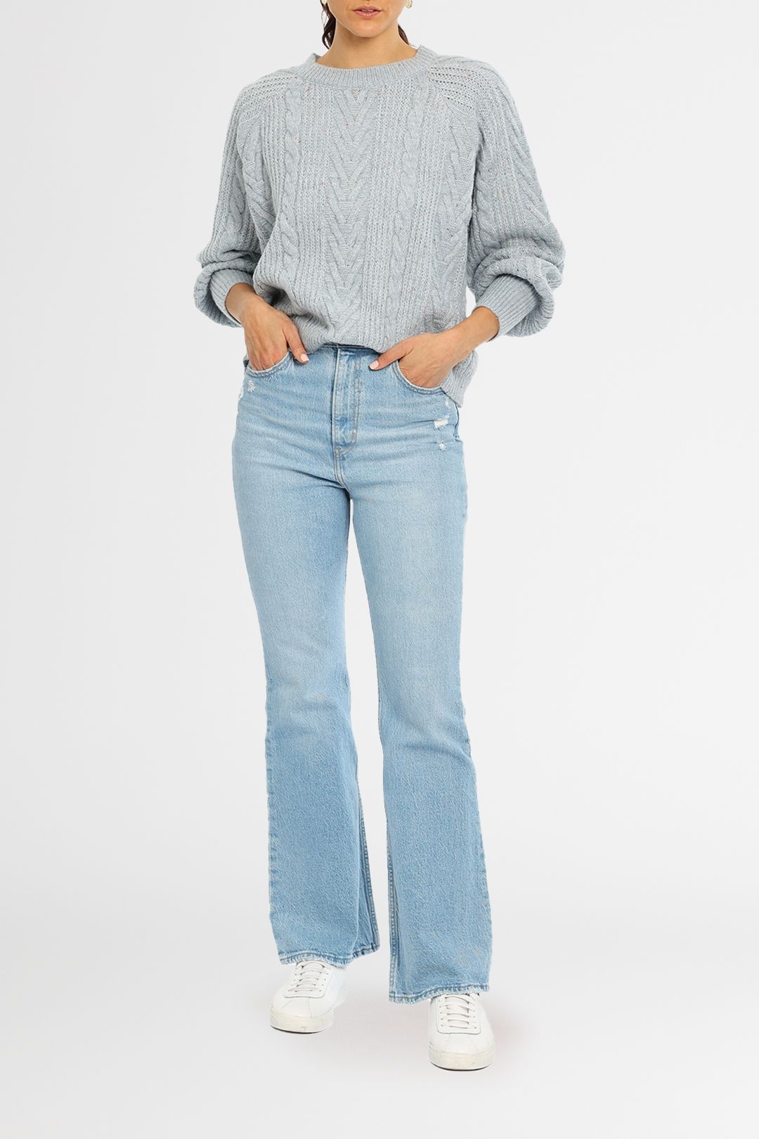 Mink Pink Sofia Cable Jumper