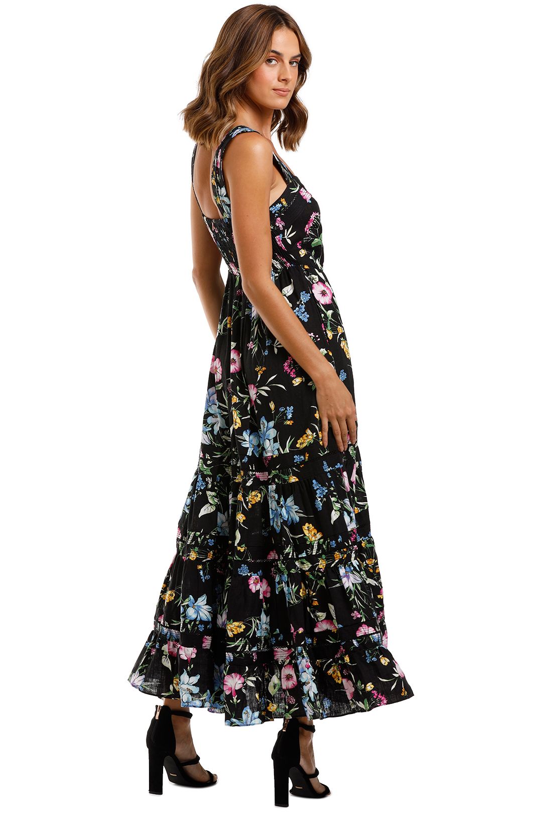 Misa LA Aurelia Dress dark floral