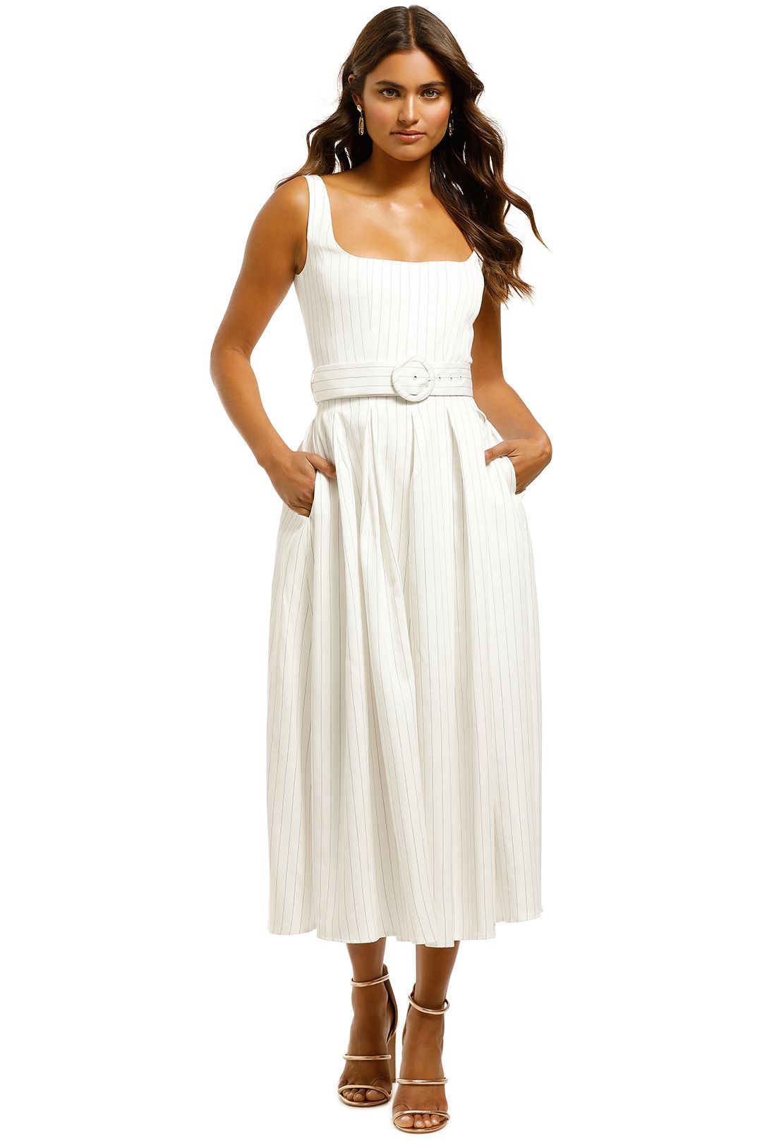 misha white dress