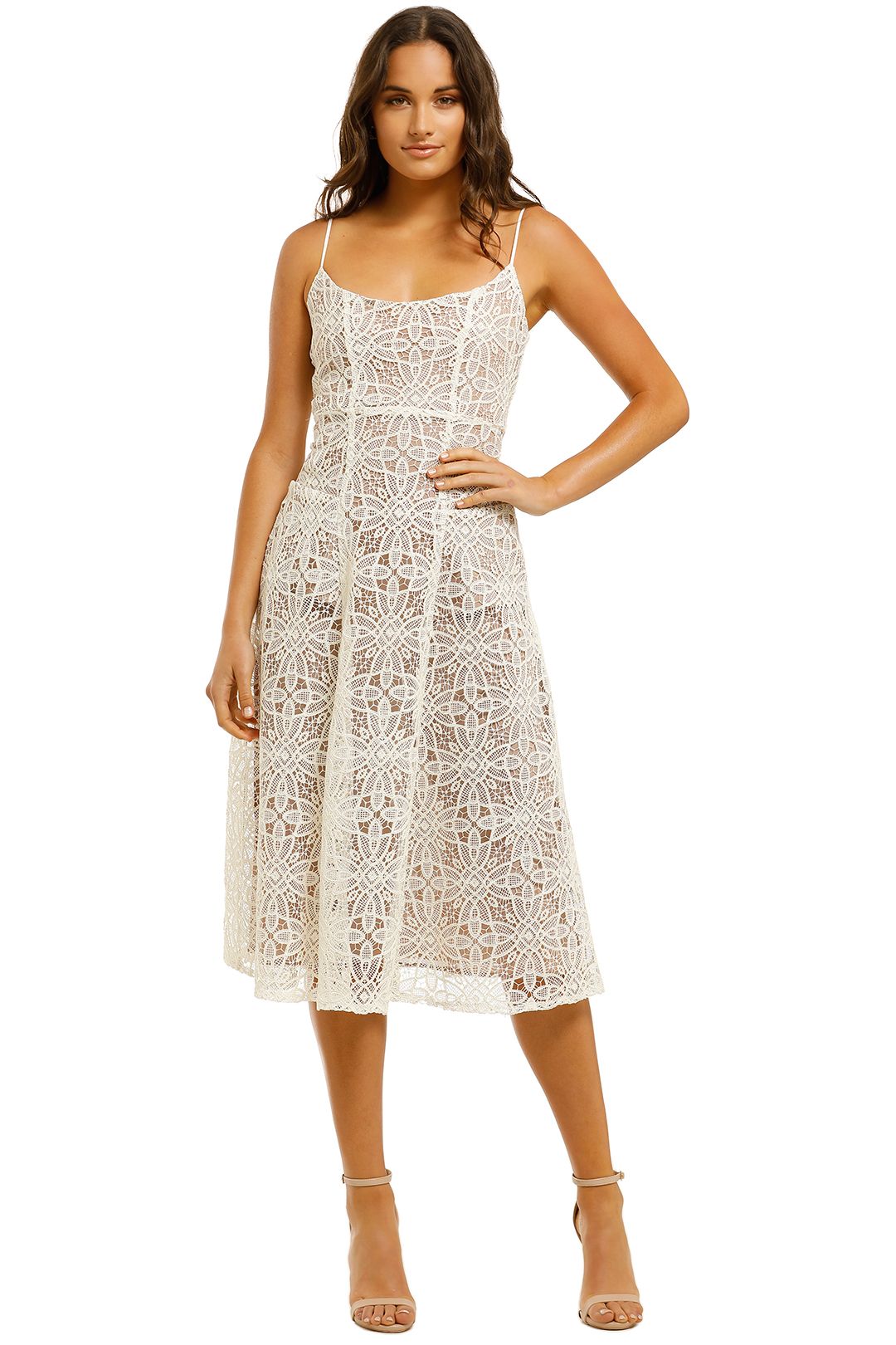 misha cut out dress