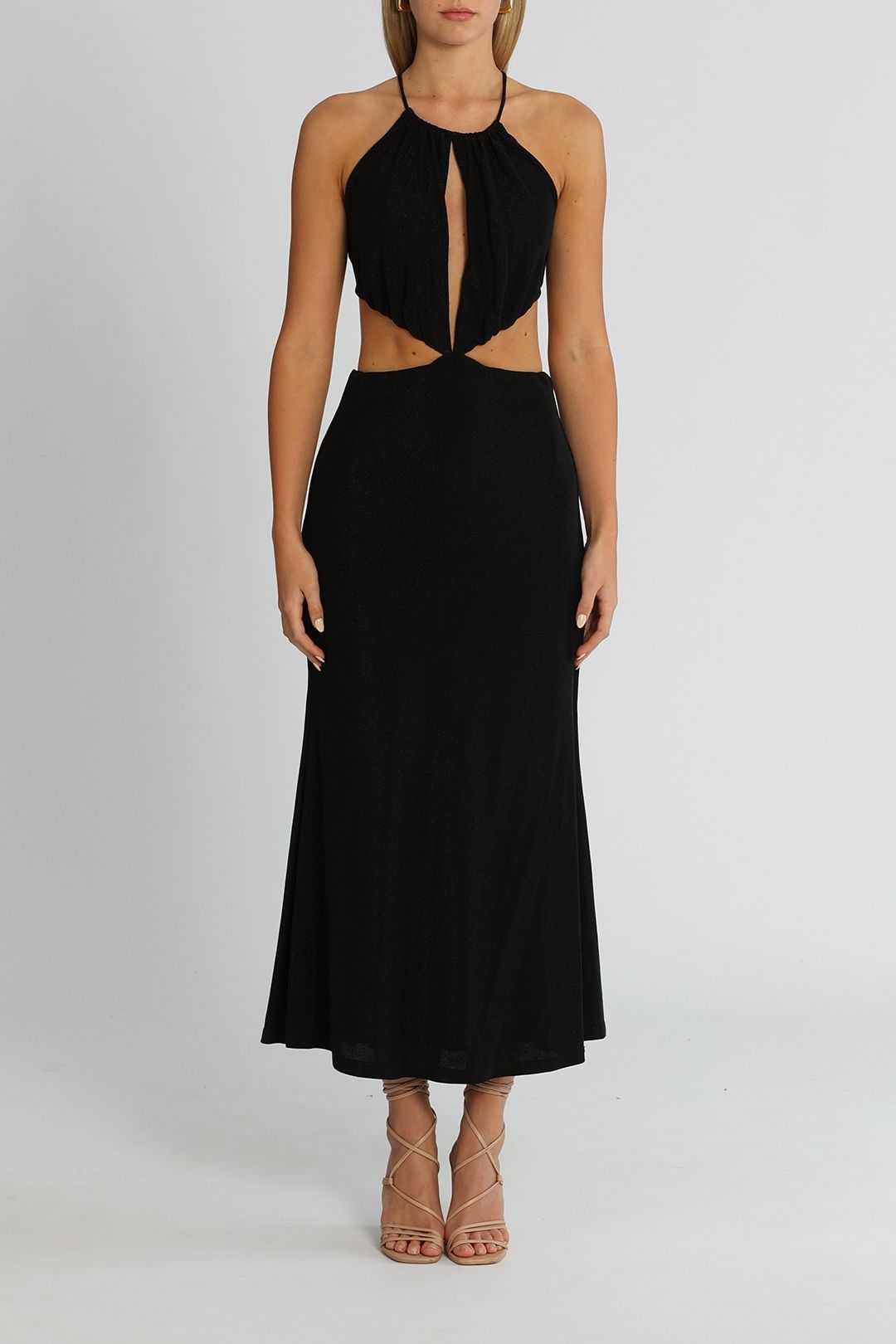 Misha Angel Dress Black