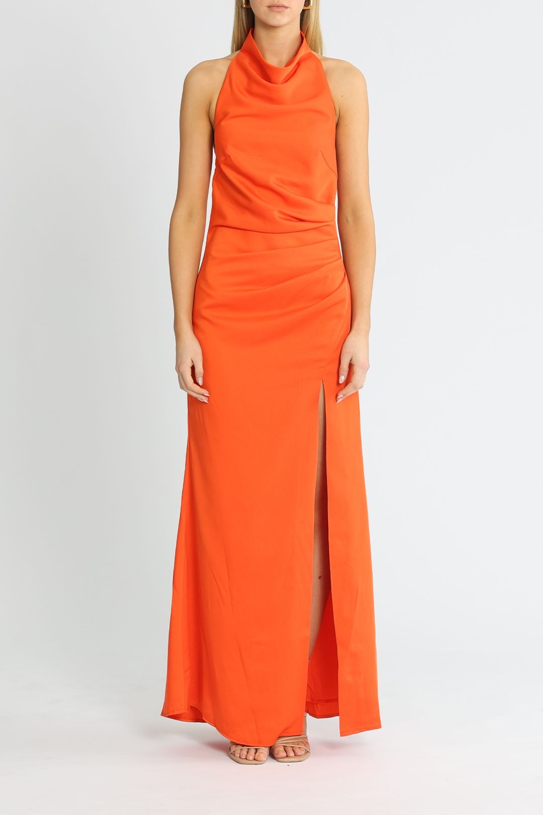 Caprice Halter Gown by Montique for Rent
