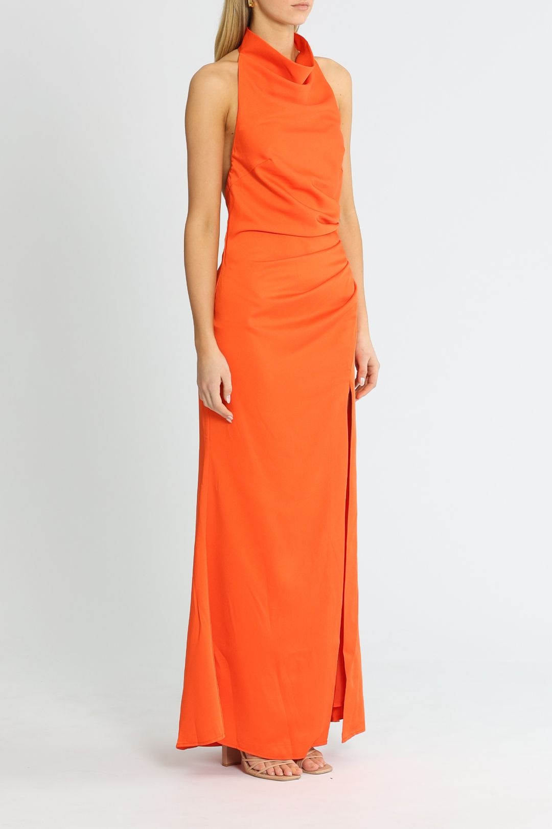 Misha Clover Gown halter